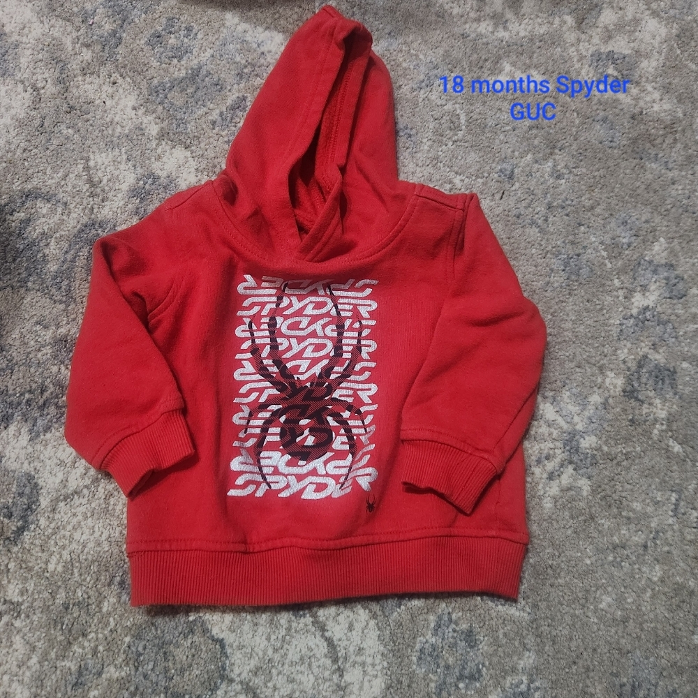 Spyder toddler hoodie